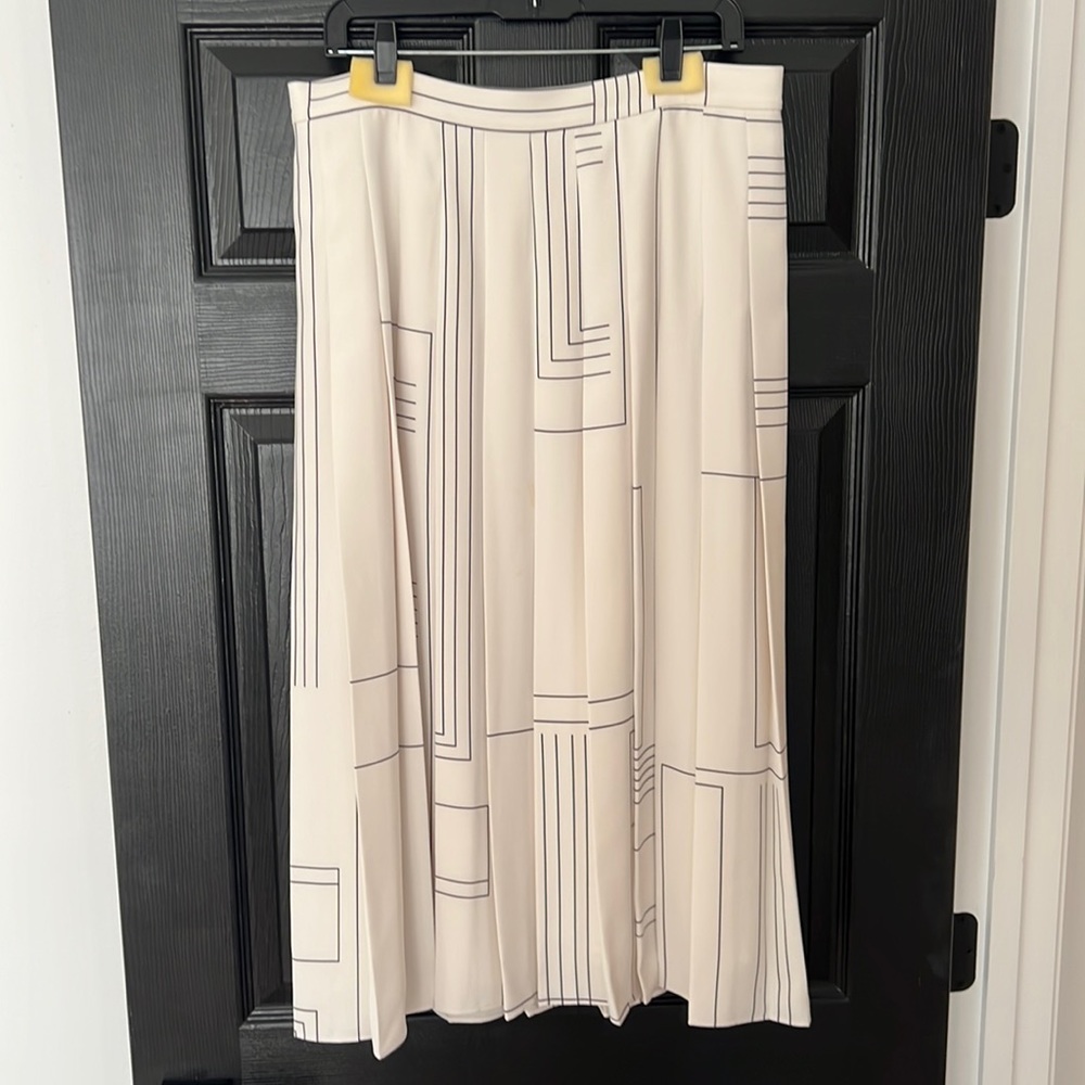 Lafayette 148 Women’s Ankle Skirt White